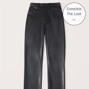 HOST PICK 💕 Abercrombie ultra high rise leather pants